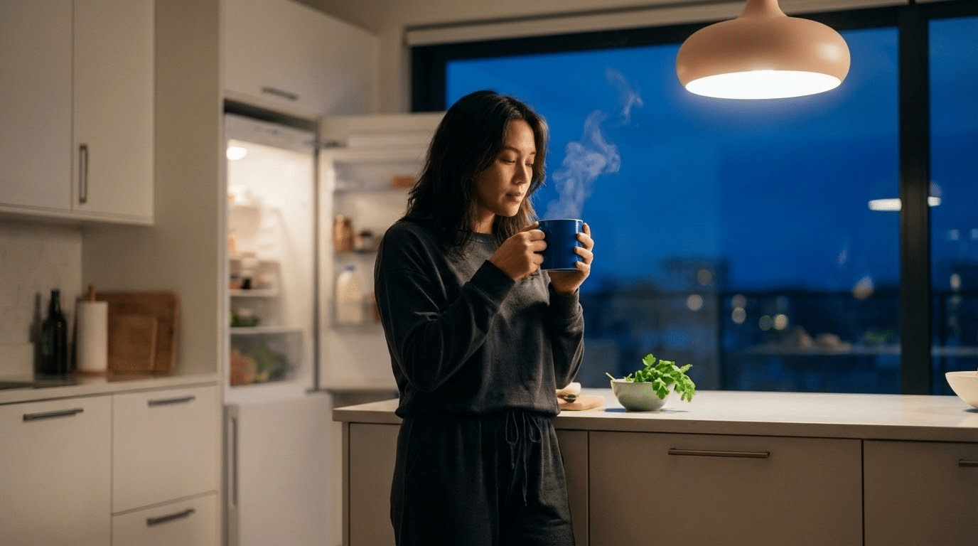 תרחיש מהחיים - כיצד NLP מתערב בדפוסי אכילה רגשית ושינה